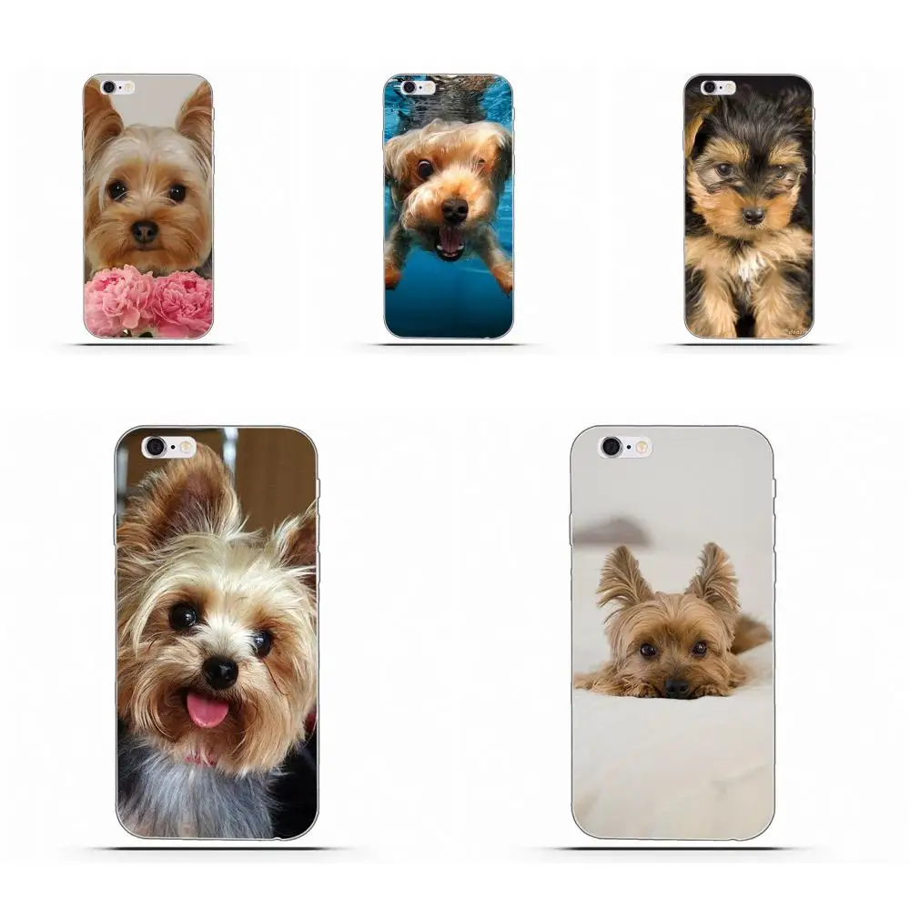 For Xiaomi Mi6 Mi 6 A1 Max Mix 2 5X 6X Redmi Note 5 5A 4X 4A A4 4 3 Plus Pro Soft Cell Case Yorkshire Terrier Dog Pet Puppy | Мобильные