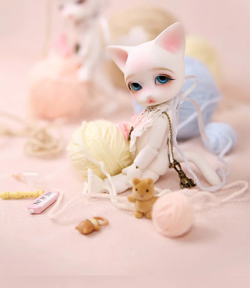 

1/8BJD doll piposdoll Ringo doll kitten resin toy