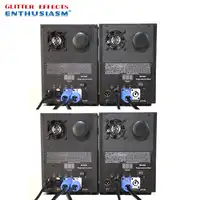4 stks/partij Professionele dmx afstandsbediening stage koude vonk fontein machine titanium poeder machine voor bruiloft dj disco