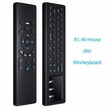 2.4G Fly Air Mouse Mini Wireless Keyboard & Touchpad Remote Control for SmartTV Android TV Box mini PC HTPC Projector TVbox