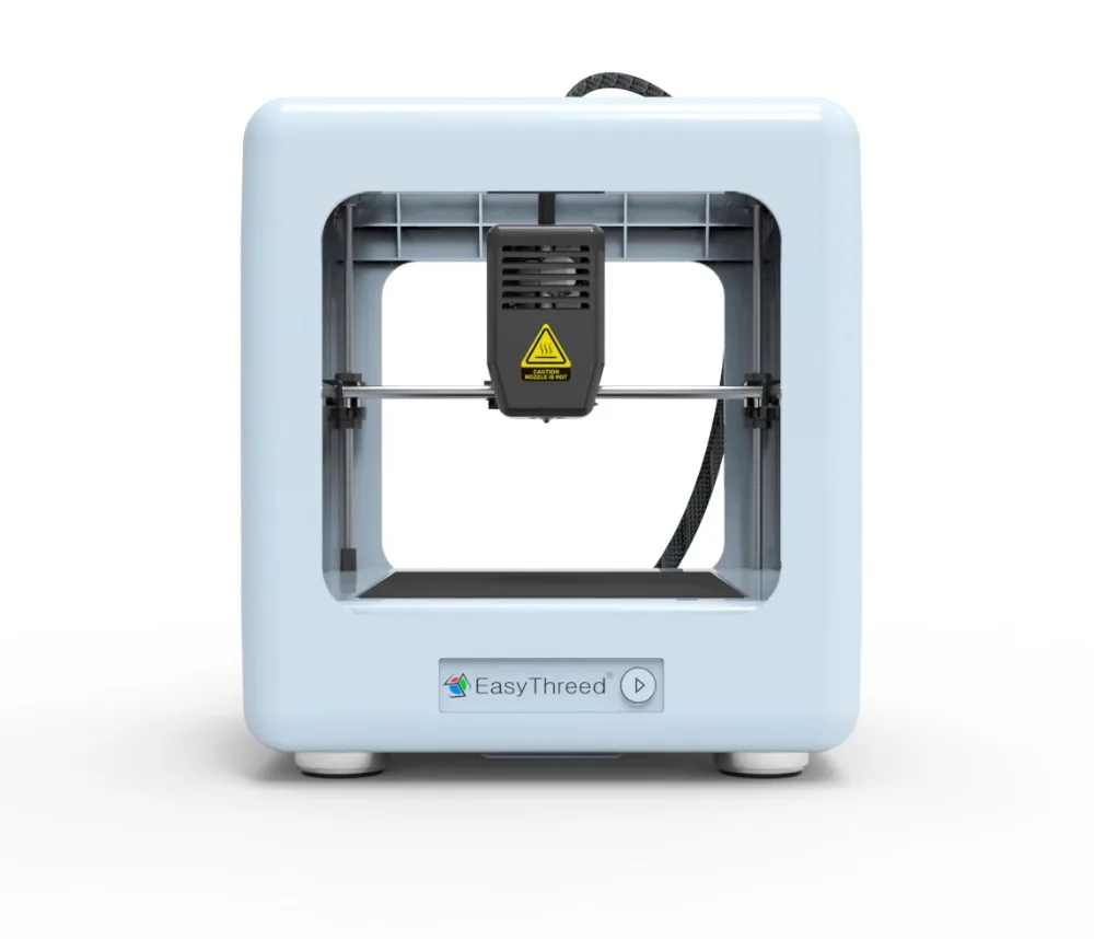 

Easythreed 3D Printer Fully Plastic Enclosed Frame with One Key Support and Removable HotBed Titan Extruder SD card 3D Printer