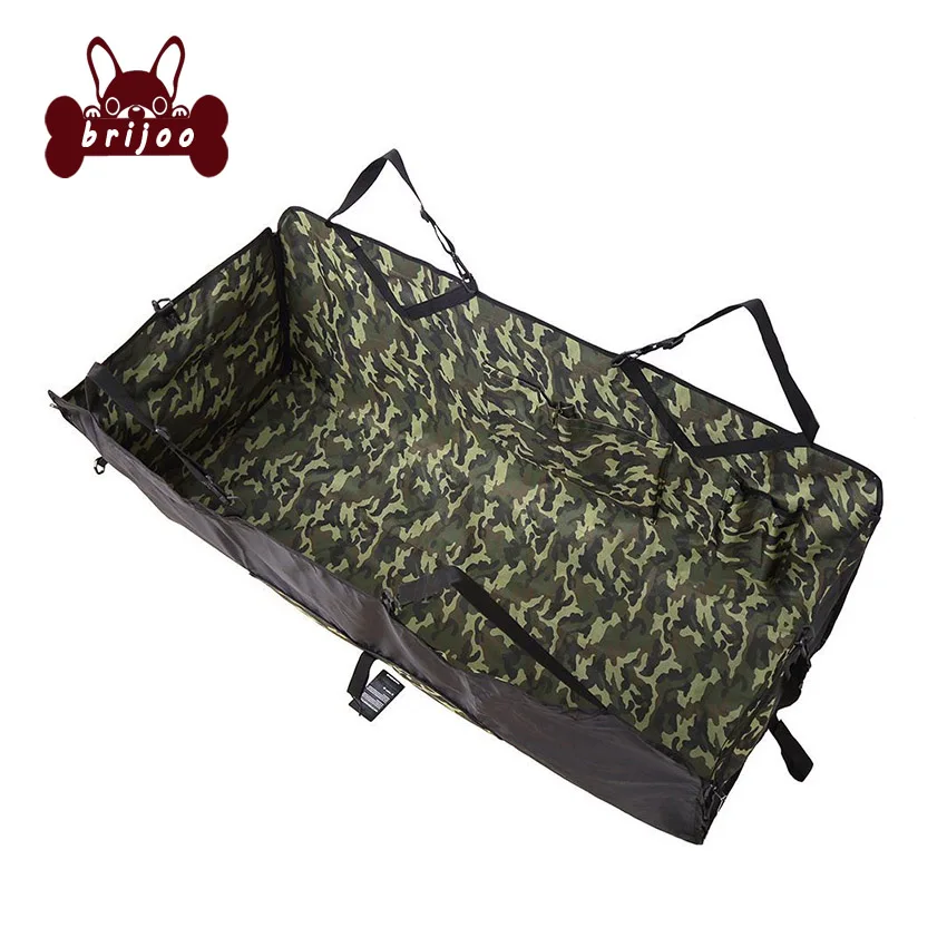 Pet carriers  Car Thicken Pet Seat Covers Waterproof Back Bench Seat Travel Accessories Oxford Fabric Car Seat Covers Mat