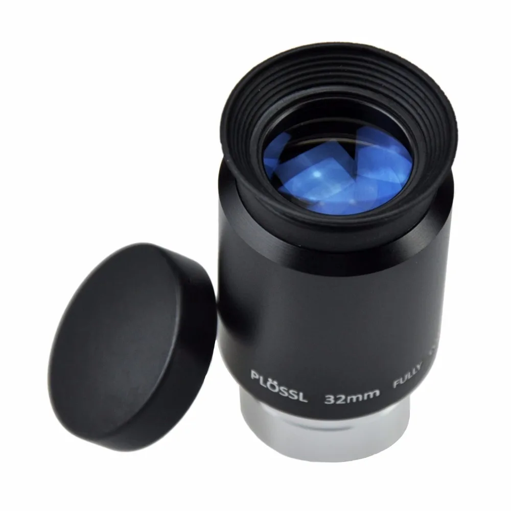 1.25" 32mm Plossl Telescope Eyepiece With Filter Thread And Lens Caps