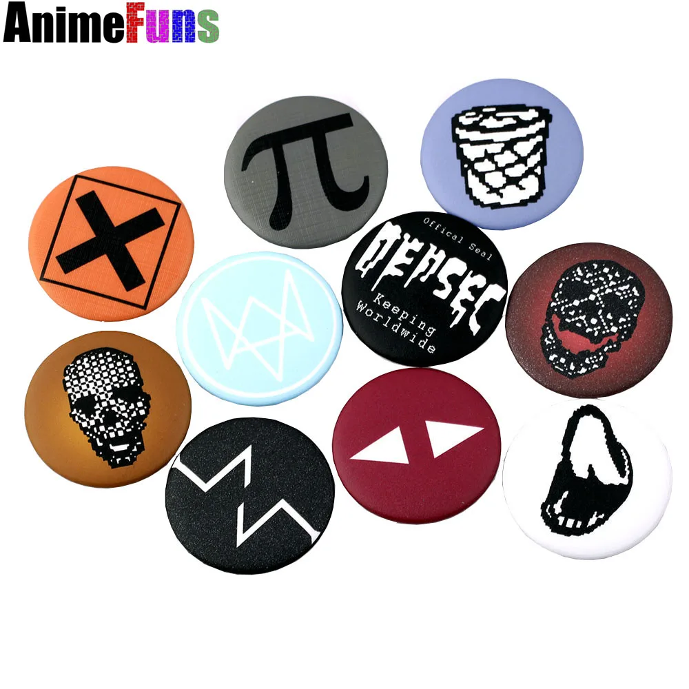 Tracer Reaper Mercy watch dogs2 Броши игра Скелет Genji Mei значок|game brooch|brooch badgebadge brooch |