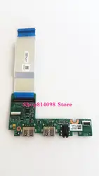 KEFU 0MH4F6 пригодный для Dell Inspiron 11 3168 аудио разъем USB доска w/кабель MH4F6