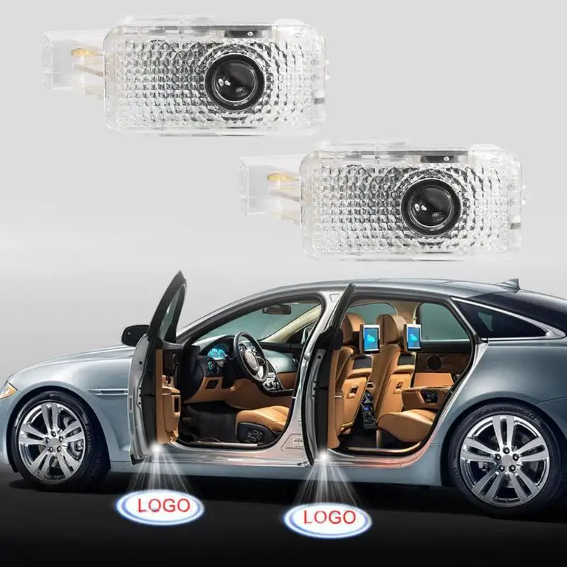 

2Pcs Car Door Led Circle Shadow Light Ghost Logo Projector Courtesy Backlight Auto Car Styling Welcome Lamp for Acura