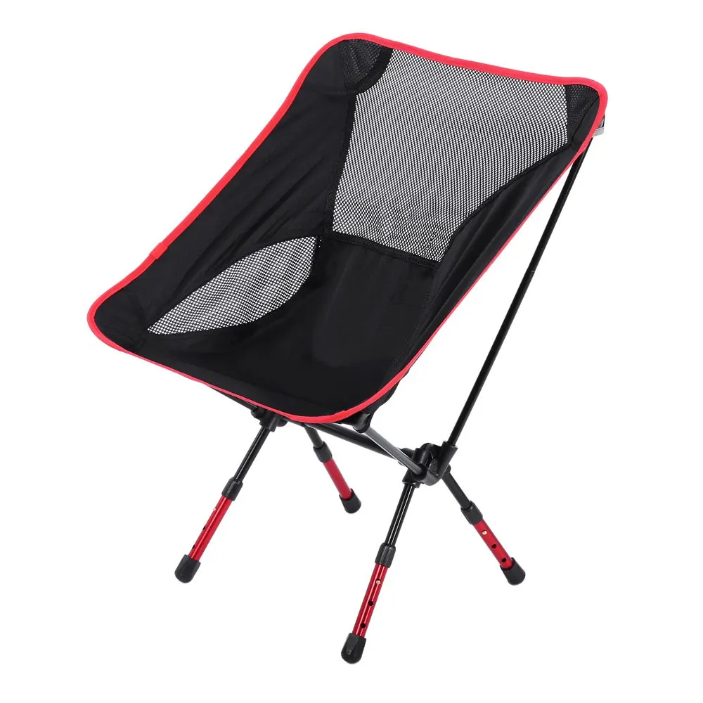 

Different Colors Beach Chair Fishing Chair Moon Chair Heightened Chair Foldable Stool Outdoor Equipment For Outoor Activities