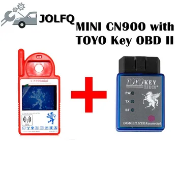 

best price original Mini CN900 Transponder Key Programmer Plus TO-YO Key OBD II Key Pro for 4C 46 4D 48 G H Chips free dhl