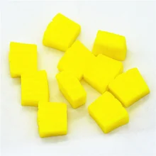 5 PCS 7X18 milímetros Resina 3D Abacaxi Falso Prato Miniaturas | Miniaturas de Bonecas De Resina | 3D Flatback Frutas salada de Cabochão