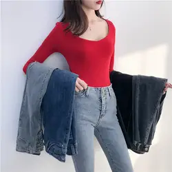 Высокая Талия джинс MUM Для женщин Повседневное джинсы-Карандаш Стретч женские эластичные узкие брюки 8P18