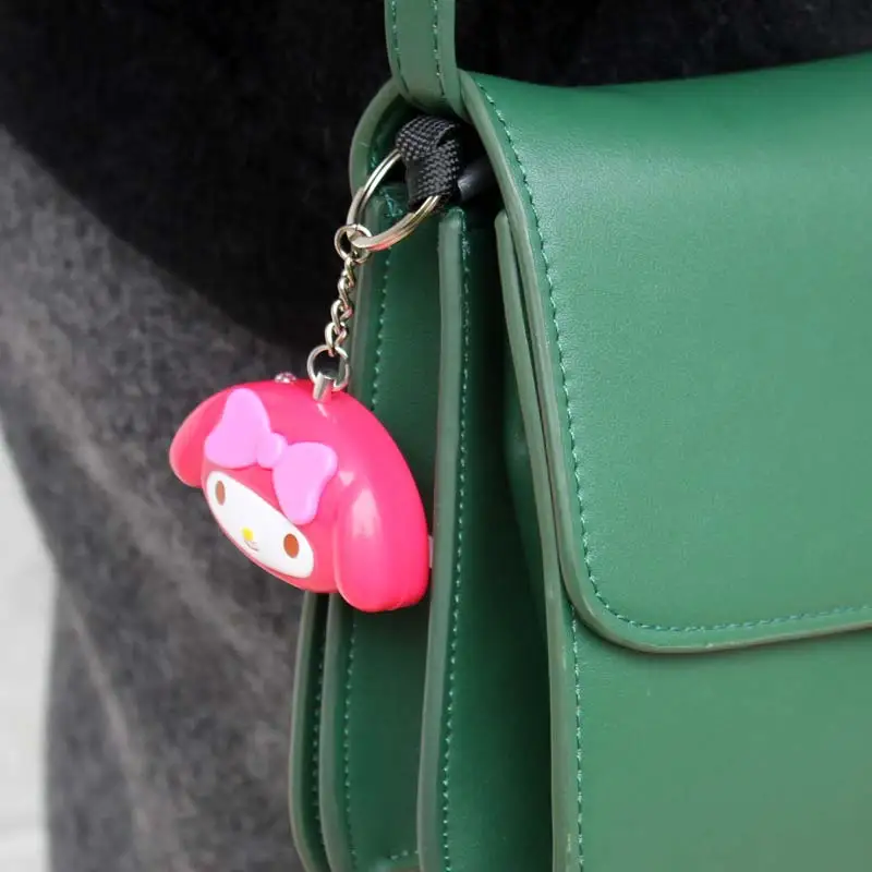 

Newly Mini Self Defense Keychain Alarm Super Loud Personal Security Anti-Attack Emergency Keyring