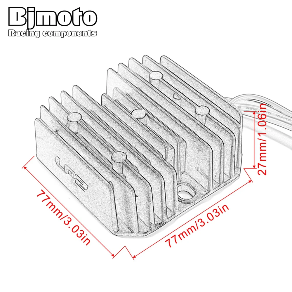 BJMOTO мотоцикл 31600 MAN 621 Регулятор выпрямителя Для Honda NX500 Dominator 1995 1999 NX650 2000|Зажигание