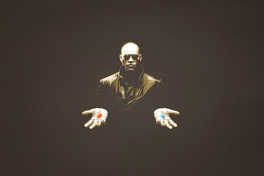 

The Matrix - Keanu Reeves Classic Science Fiction Movie poster art wall frame Posters and print silk fabric for room Decor