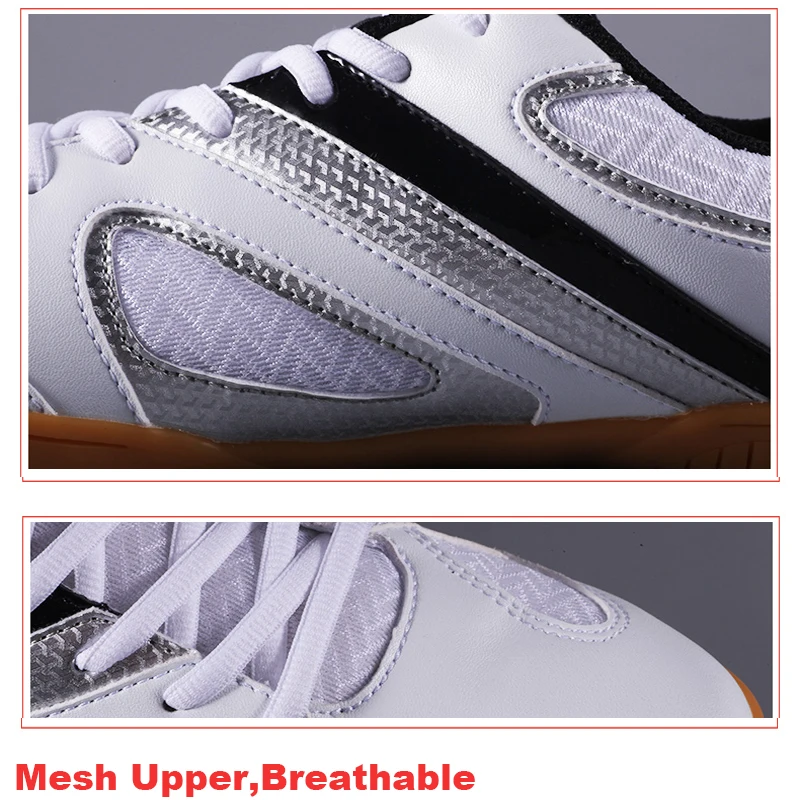 Double Fish High Bounce Cushioning Men Women Non-slip Breathable Table Tennis Badminton Shoes Outdoor Sports Training Sneaker Double Fish High Bounce Cushioning Men Women Non-slip Breathable Table Tennis Badminton Shoes Outdoor Sports Training Sneaker