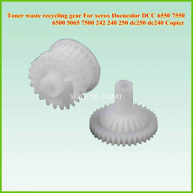 10Sets Toner waste Recycling Gear For xerox Docucolor DC 6550 7550 6500 5065 7500 242 240 250