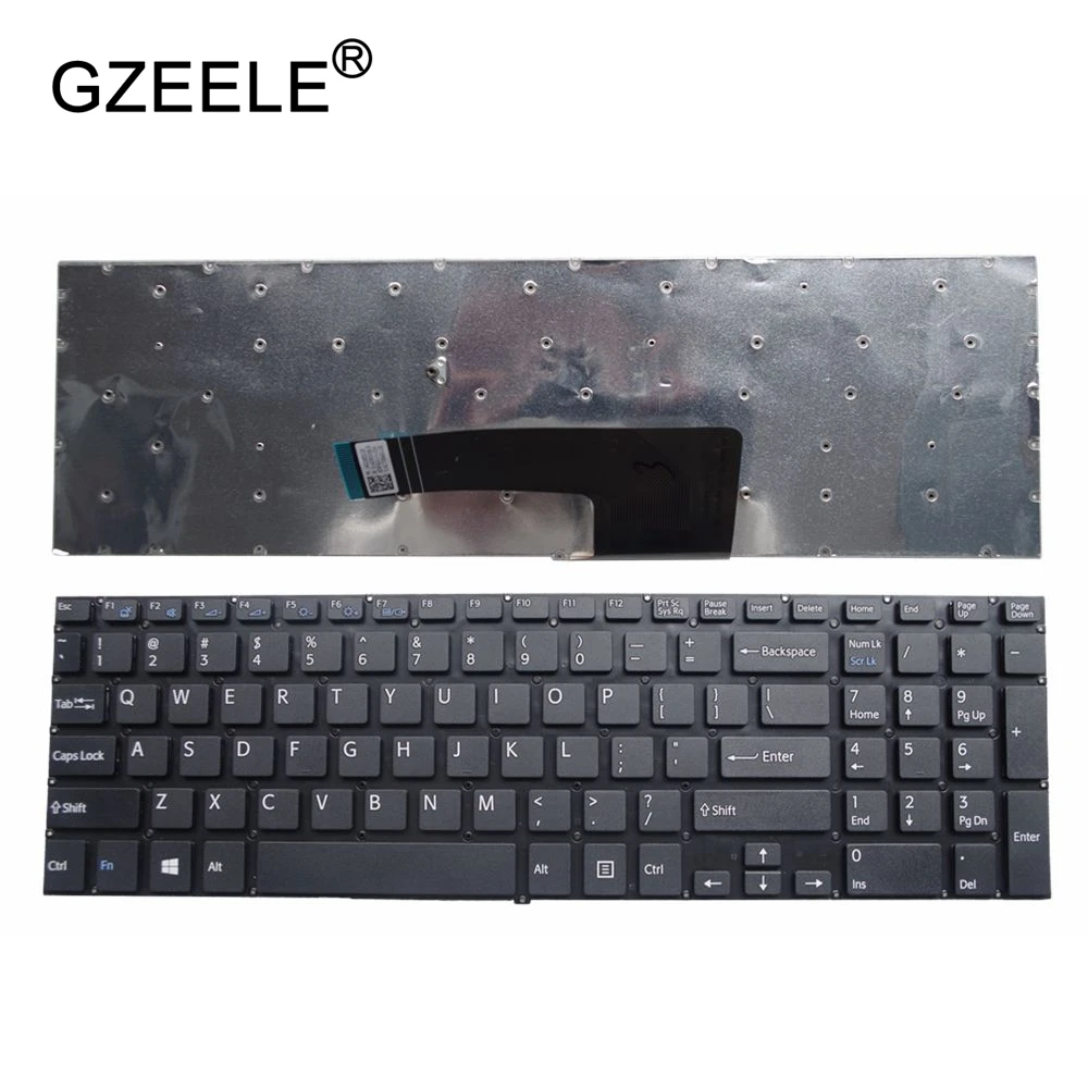 NEW English laptop Keyboard for Sony VAIO SVF15 SVF152