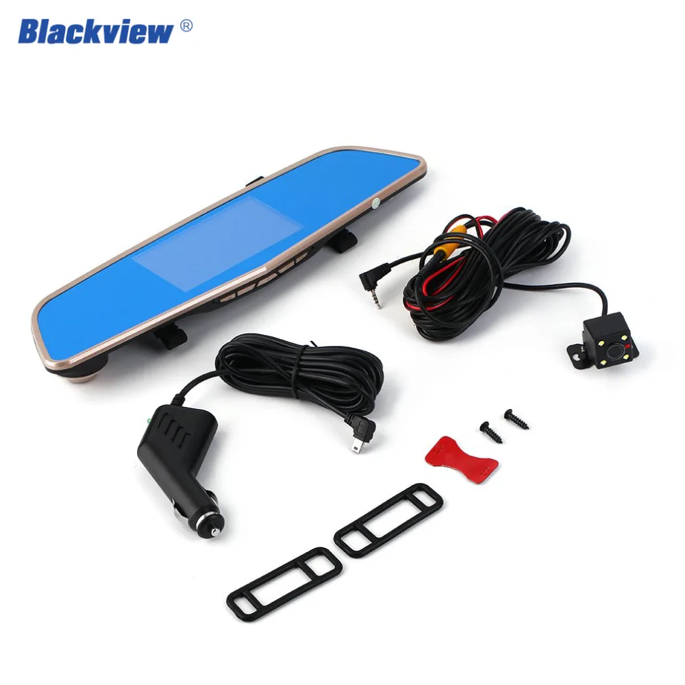 

Blackview A66C Car Camera Recorder 4.3 Inches Screen 140 Degree Angle Dual Lens F2.0 Large Aperture Car DVR Rear view camera