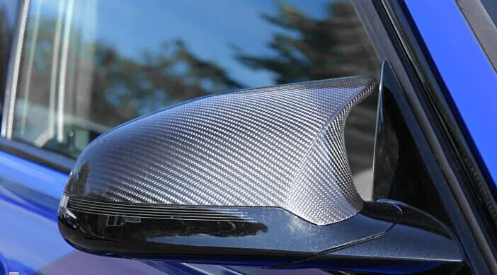 Добавить в стиль зеркало заднего вида крышки наклейки сухого углеродного волокна для BMW F80 M3 F82 F83 M4 только