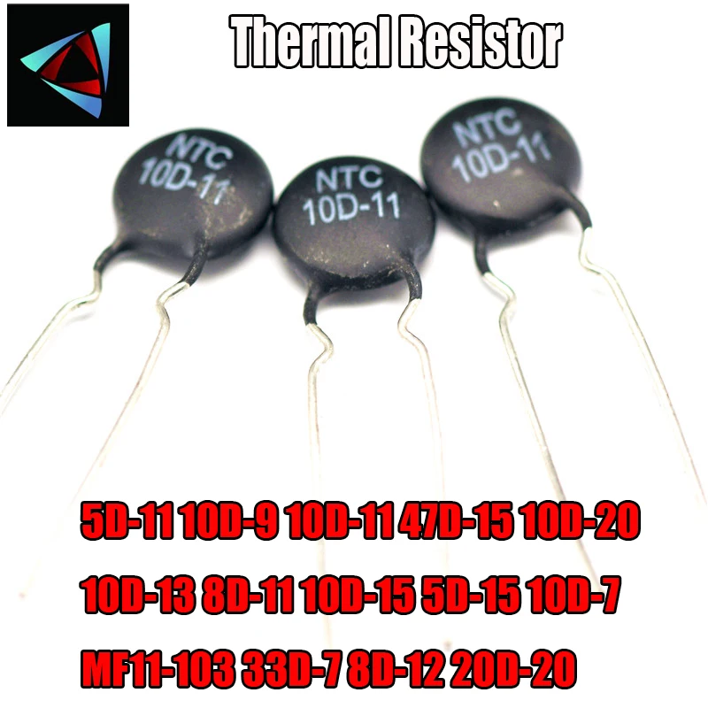 

5pcs Thermal Resistor NTC 10D-15