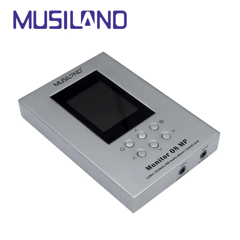 MUSILAND 08MP плеер с tf-картой 32bit/384 KHz PDA мобильный Android ios Linux окна Mac форматы pcm и DSD USB DAC усилитель для наушников