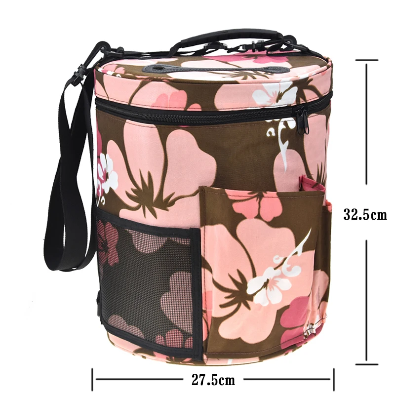 Looen Brand Practical Yarn Case Yarn Storage Knitting Yarn Bag Big Capacity Women Mom Home Crochet Hook Thread Yarn Storage Bag  (19)