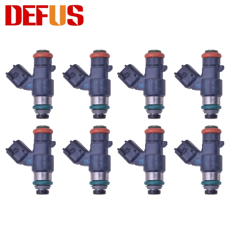 8x 12609749 550cc Fuel Injector Ev14 For Cadillac For Chevrolet 6.2l 09