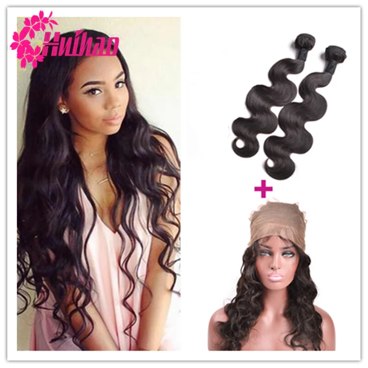 

360 Lace Frontal With Bundle Brazilian Body Wave With Closure 360 Lace Frontal Closure With Bundles Hair