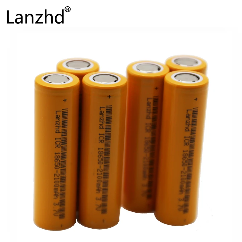 6 шт. литий ионные аккумуляторные батарейки для sanyo 18650 3 7 в ICR18650|rechargeable battery|battery for