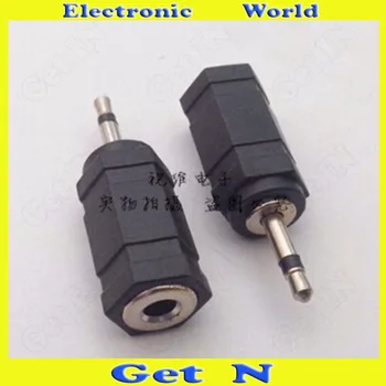 

30pcs Adapter Connector Converting Mono Track 2.5 to 3.5 Small-to-Big for Earphone Headset