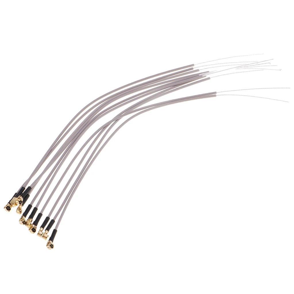 2.4G 1.5dBi RG-113 Wifi Antenna IPEX Connector for FPV RC Drone, Set of 10