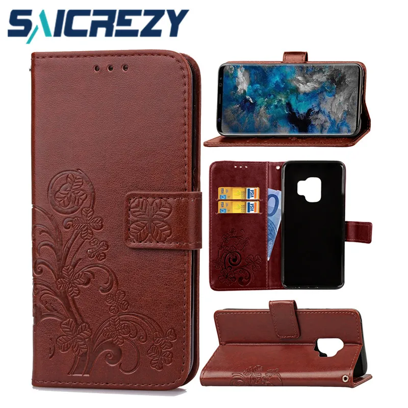 

Flip Leather Stand Wallet Coque cover For Samsung Galaxy S9 S8 Plus case funda a3 a5 a7 j3 j5 Prime j7 2017 s7 edge note 8 case