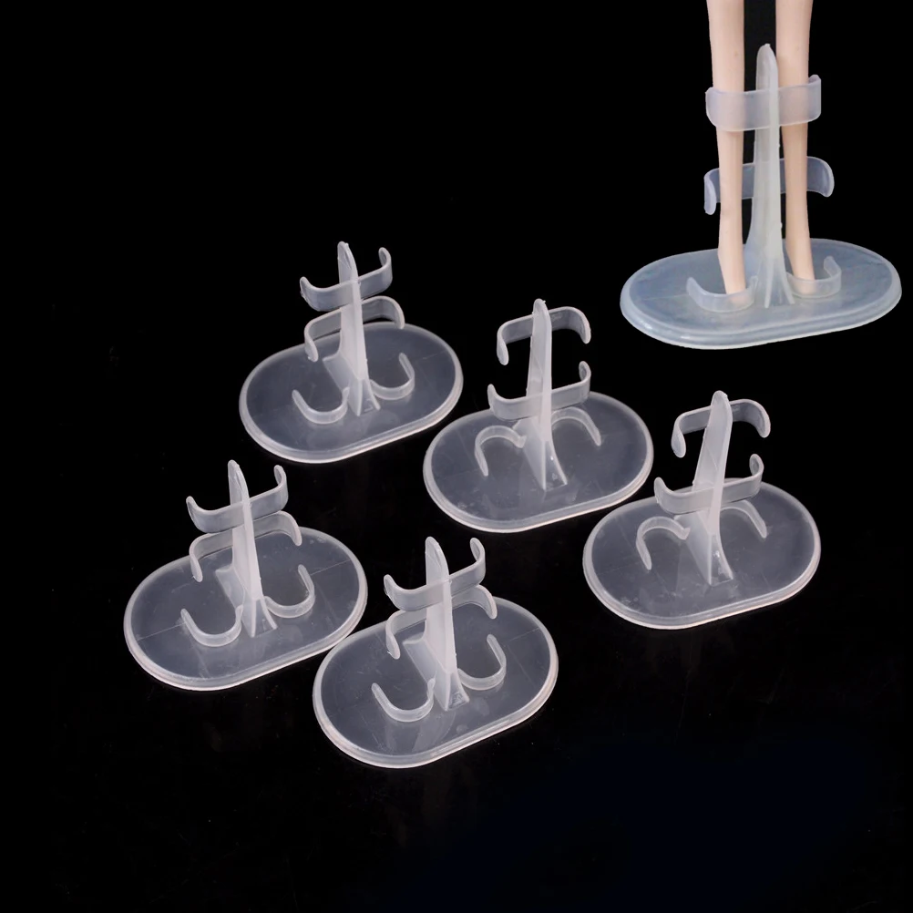 Fashion Display Doll For Stand Pcs Accessories Plastic Support 5 Holder