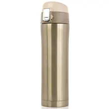 500 ml Edelstahl Isolierten Thermosflasche-schalen Kaffeetasse mit Deckel Farbige Reise Trinken Flasche