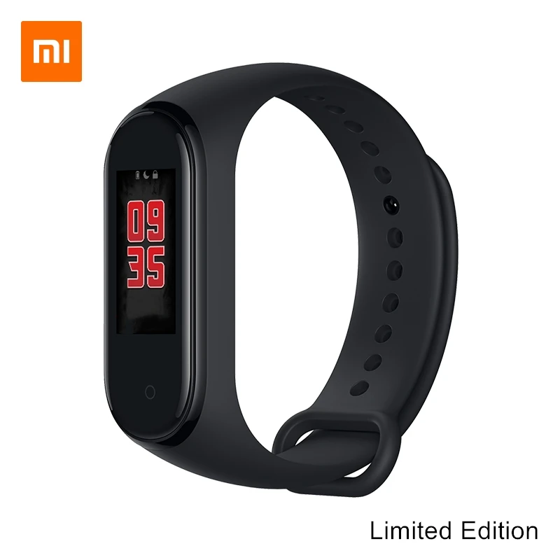 Смарт браслет Xiaomi Mi 4 NFC и ограниченный выпуск экран 0 95 дюйма водостойкость 5 АТМ