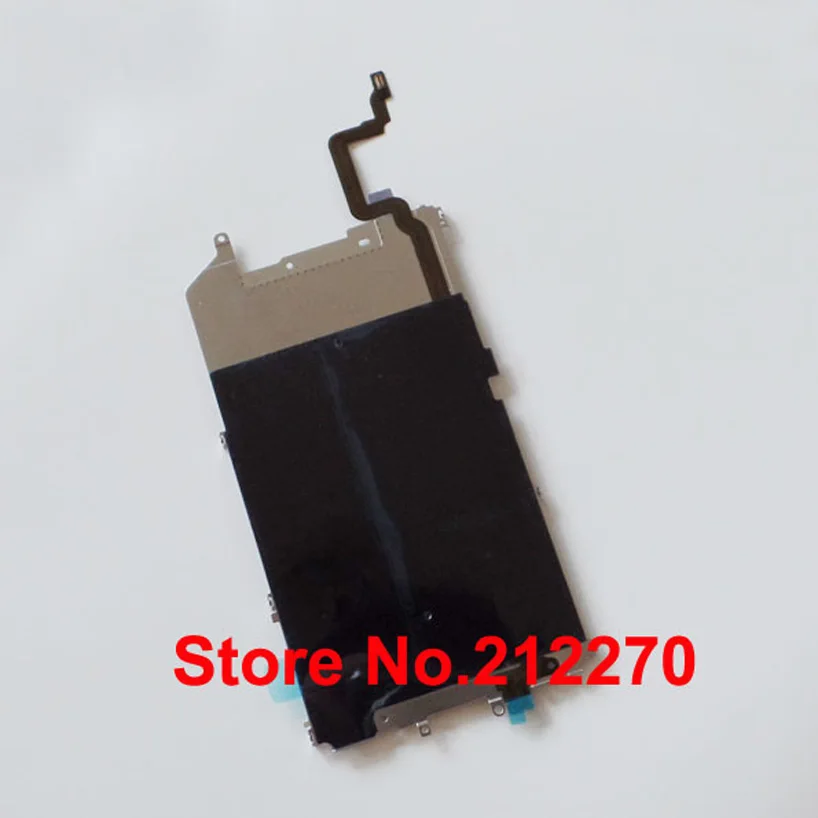 YUYOND 10pcs/lot New LCD Metal Backplate Shield + Home Extend Flex Cable for iPhone 6 Plus 5.5&quot | Мобильные телефоны и