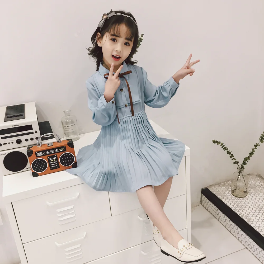 HE Hello Enjoy платья с длинными рукавами для маленьких девочек вечерние принцессы на
