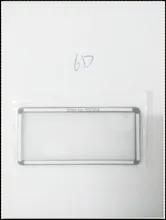 New Digital Camera Top Outer LCD Display Window Glass Cover (Acrylic)+TAPE For Canon EOS 6D Small screen Protector