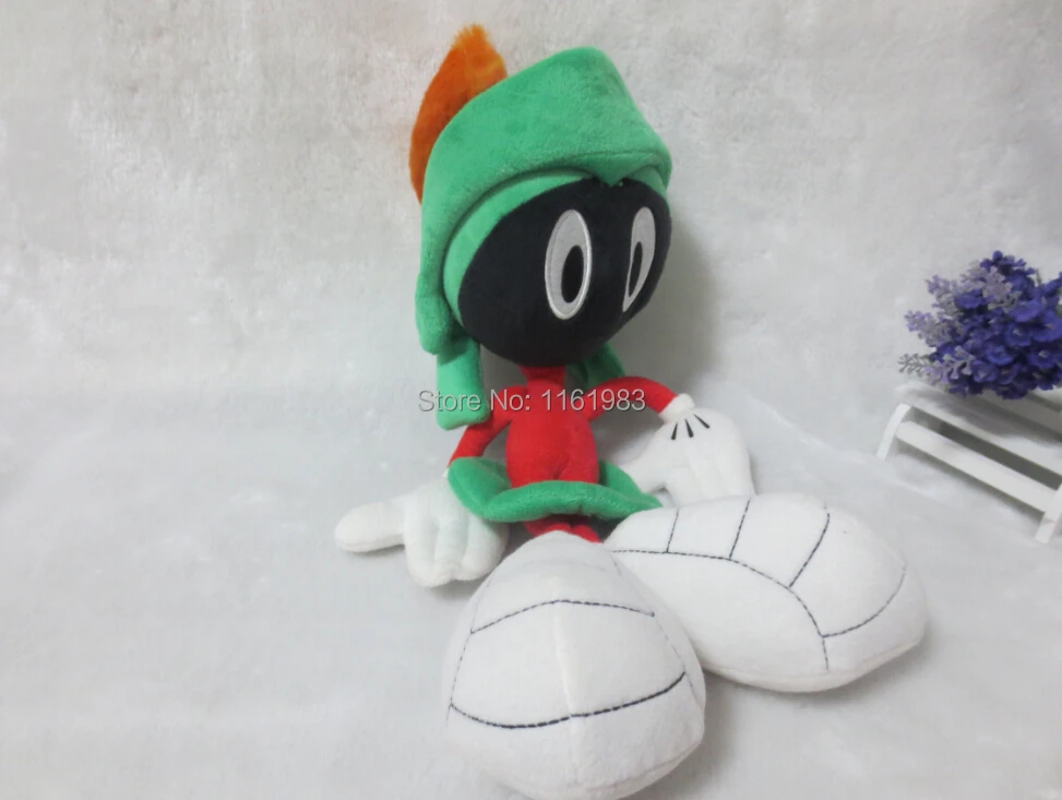 Мягкие плюшевые игрушки Bugs Bunny для детских подарков Looney Tings 40 см Marvin the Martian|toy