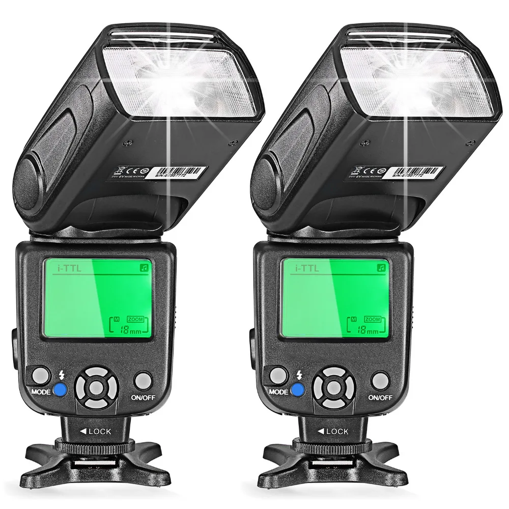 Neewer Two i TTL вспышка Speedlite для Nikon DSLR камеры D7200/D7100/D7000/D5200/D5100/D5000/D3000/D3100/D30 D3100 D300 D700