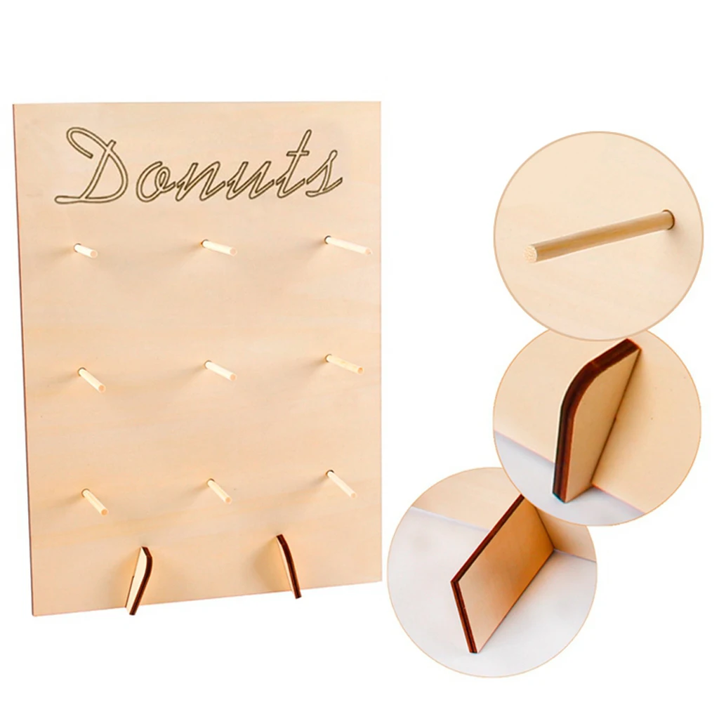 Donut Plank Wall for Baby Showers Bridal Shower Weddings Birthday Party