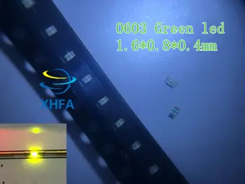 

12000pcs/lot SMD 0603 led Super Bright green Water Clear LED Light Diode 0603 smd led Green diodes 1.6*0.8*0.4mm Free Shipping