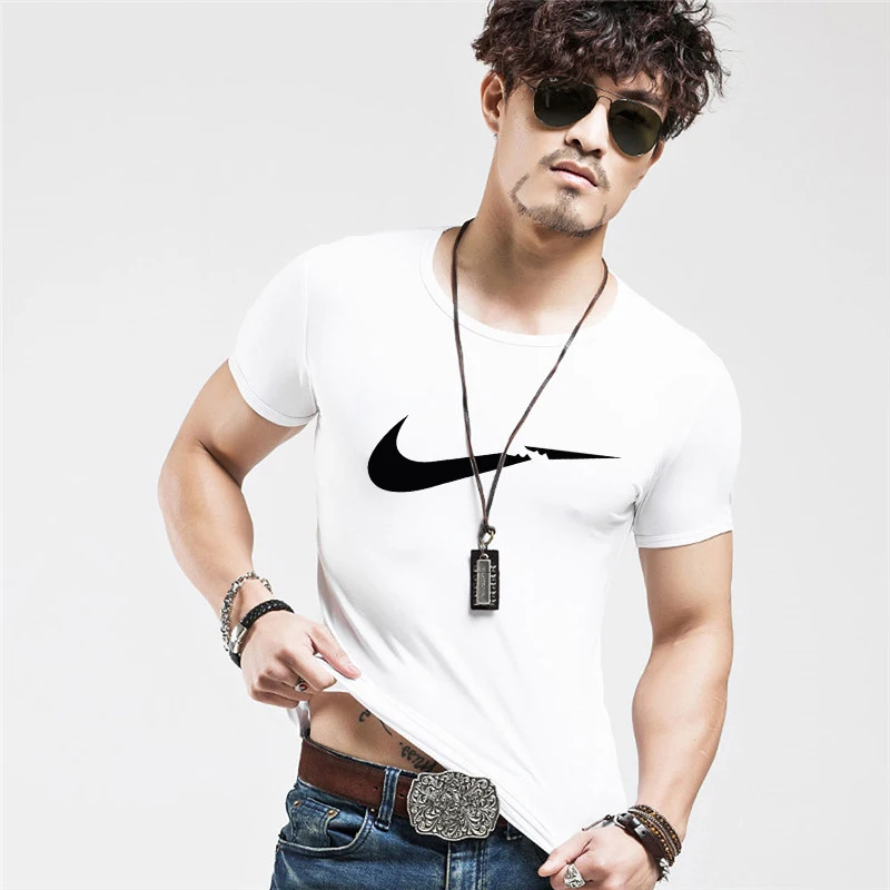 2019 Cheap Chinese Men's T Shirt JUST OFF Fitness Casual For Male T-shirt DO IT WHITE Hilfigger TOMMIS SUPREM STONE LAND