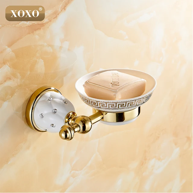 $US $25.53  XOXONew Golden finish brass Soap basket /soap dish/soap holder /bathroom products bathroom furnitur