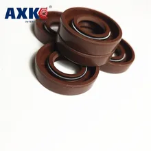 AXK 1PCS 60x80x7/8/10/12/13 Viton FKM Fluorine Rubber Spring Double Lip TC Ring Gasket Radial Shaft Skeleton Oil Seal