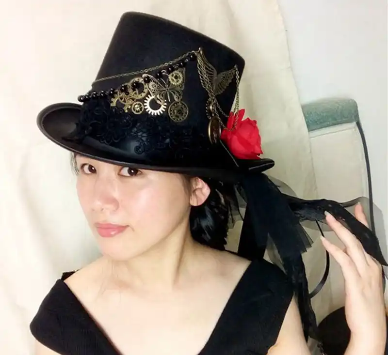 victorian top hat women