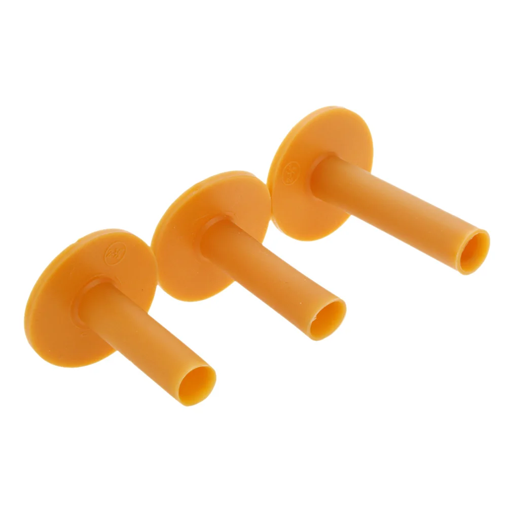 3pcs Pack Durable Rubber Golf Tee Holder 60/70/80mm Training Practice Tee Mat Goft Ball Hole