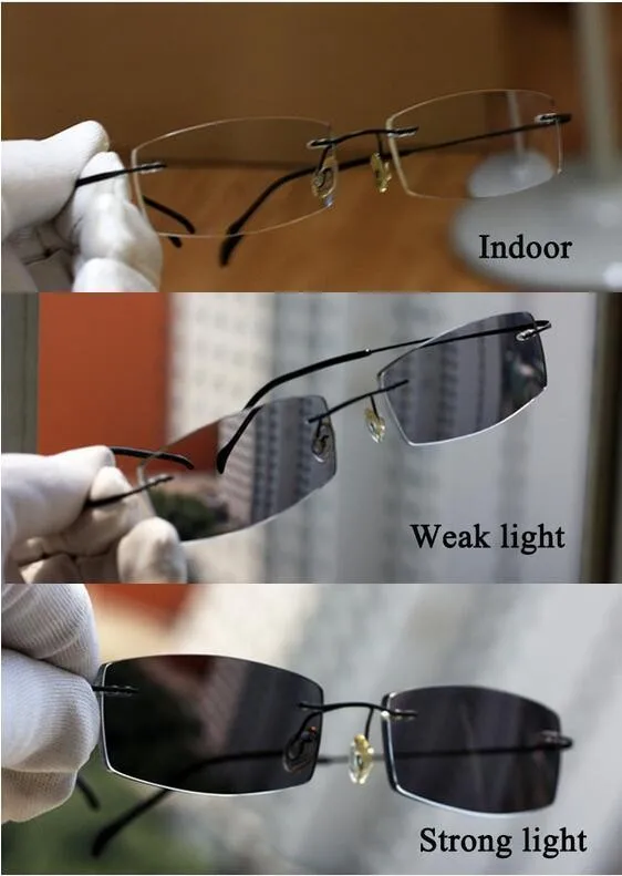 1,67 солнцезащитные очки с одним видением, переходы, линзы, фотохромные, коричневые, рамка для объектива, услуги по монтажу, фотохромные очки