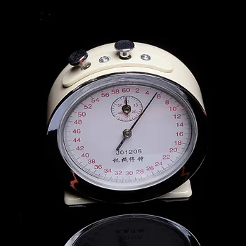 

Mechanical Stop Clock Clock 60s0.1s Clock Stopwatch Stop Timing Instrument for Physical Teaching Aids Equipment