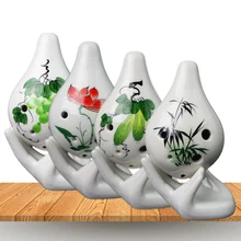 ocarina 6 отверстий короткий рот керамический C Ключ музыкальный инструмент профессиональный для начинающих BB55