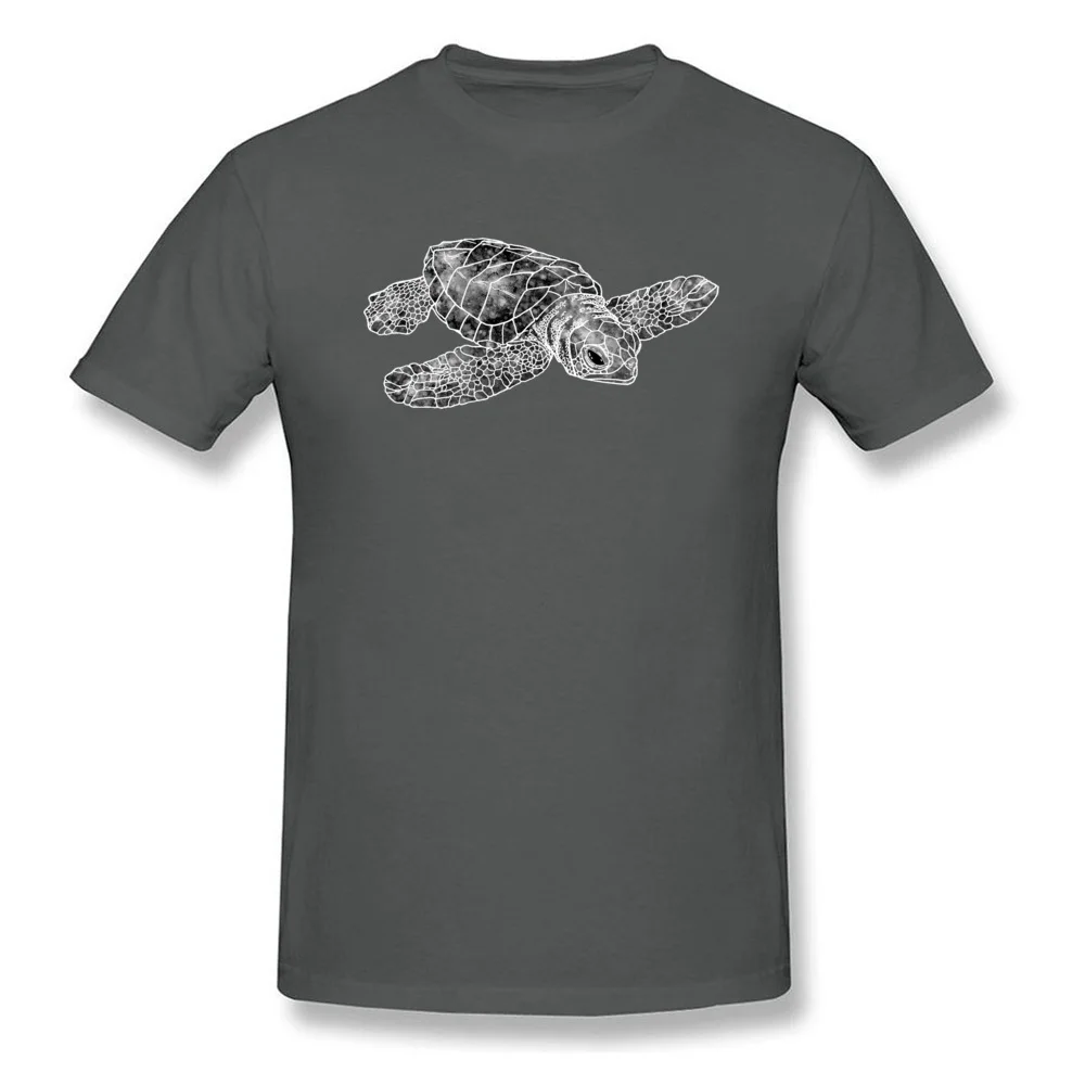 Watercolor Sea Turtle - Black And White_carbon